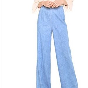 Alice & Olivia High Waisted Wide Leg Pants